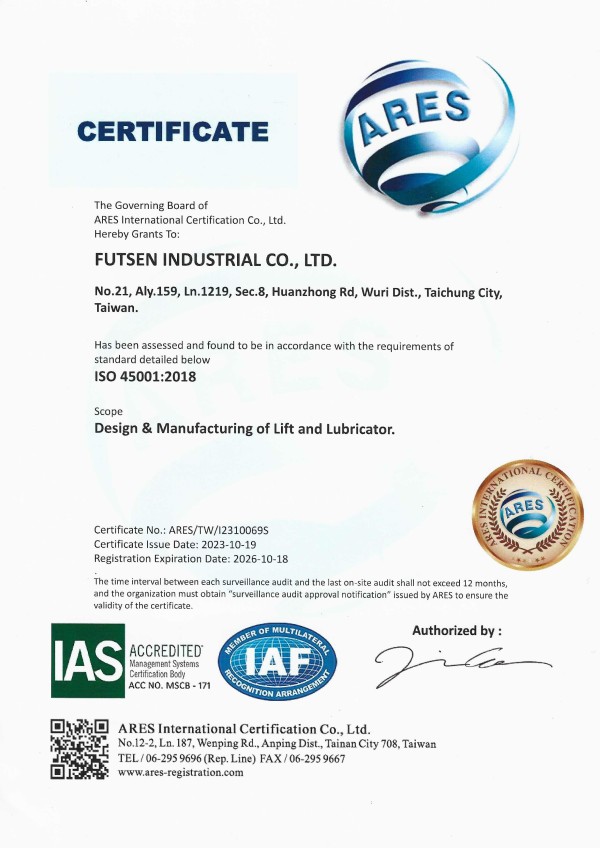 ISO 45001:2018 Certification